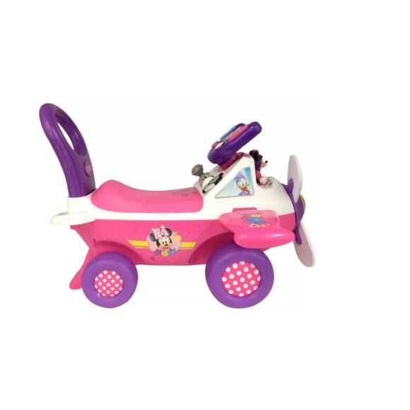Kiddieland Disney Minnie Activity Plane Ride-On scooter - Picture 5 of 5